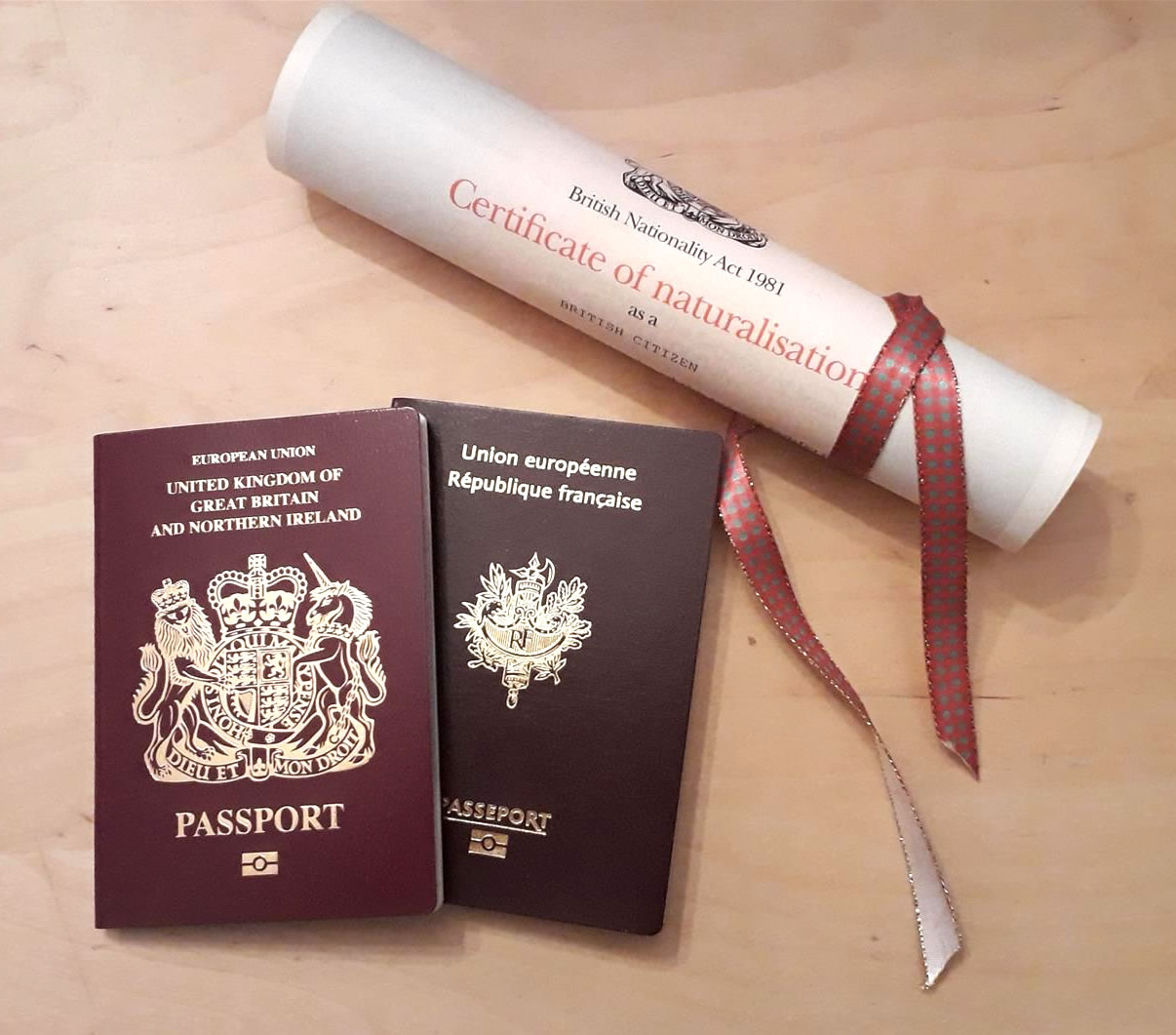 British Citizenship: Passports and Citizenship certificate