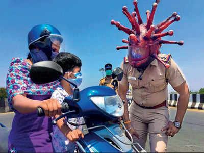 Un policier de Chennai qui fait une campagne « innovante » pour encourager les gens à rester chez eux - indiansamourai.com