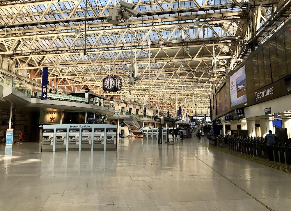Waterloo Station – The busiest train station in the UK – now nearly empty - CuriousRambler.com