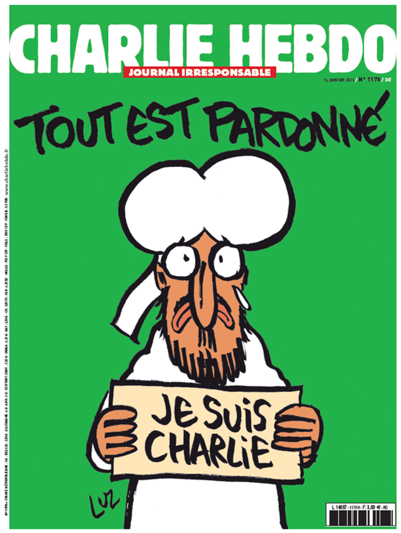 Charlie Hebdo - Une du 14 janvier 2015