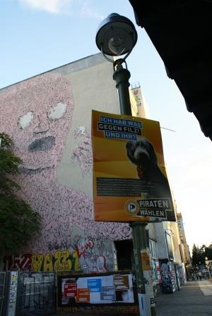 Berlin political sign 2