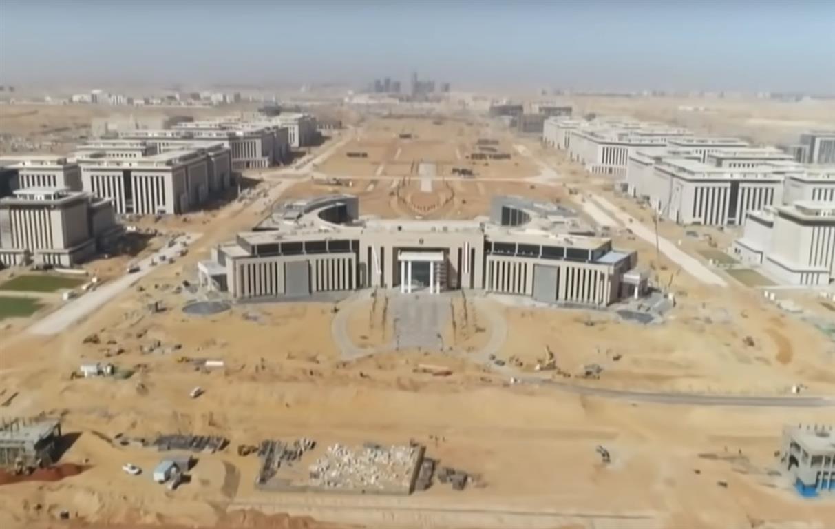 Egypt NAC construction site - Credit: Screenshot from Radio Canada Youtube video