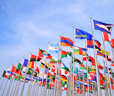 The World Each Nation National flags © Aania - Fotolia.com