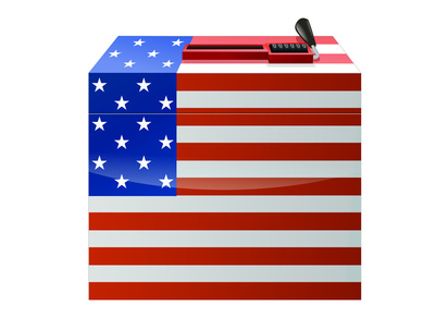 Urne d'élection américaine © Onidji - Fotolia.com