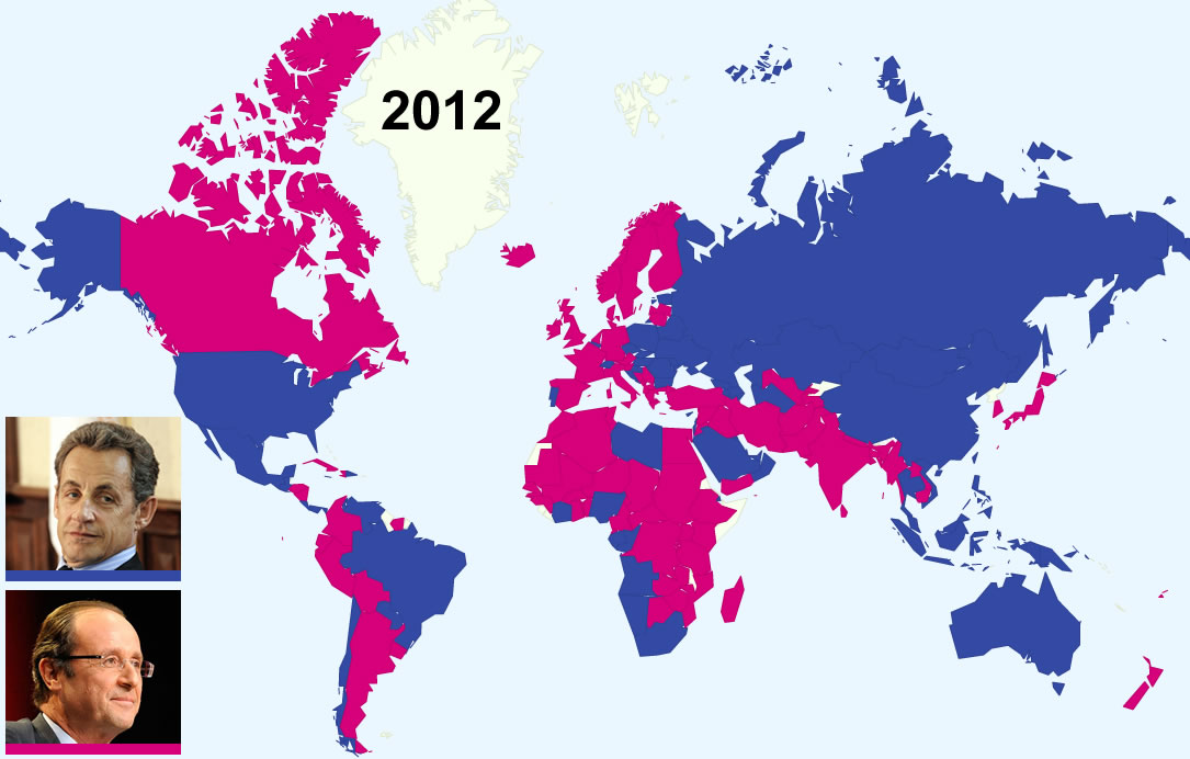 Vote des Français de l'étranger au 2e tour de l’élection présidentielle de 2012