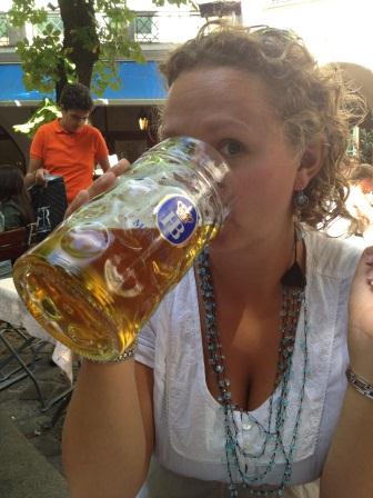 Heather Goes to Deutschland beer