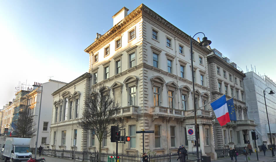 Consulat français à Londres - Credit: Google Map
