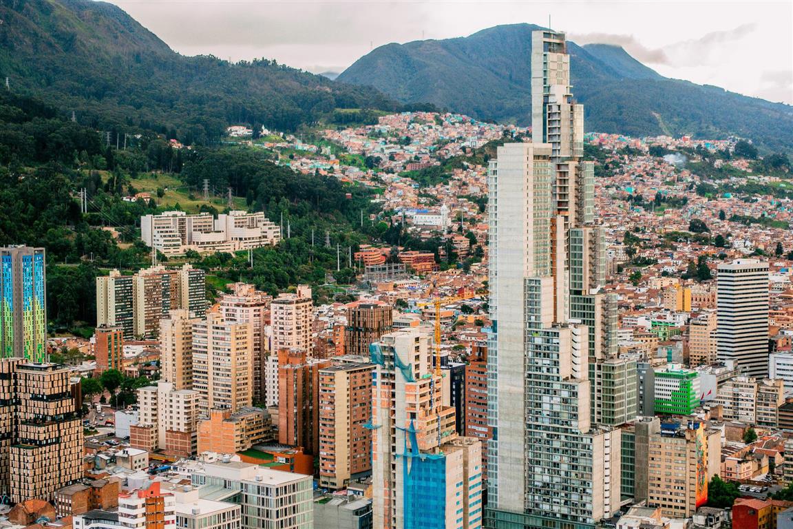 Bogotá skyline - Image by German Rojas from Pixabay