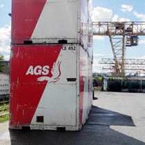AGS containers - Credit: AGS Ukraine